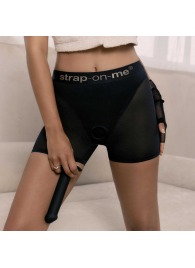 Трусики-шорты для фиксации насадок Strap-on-me Harness Lingerie Halo - size L - Strap-on-me - купить с доставкой в Туле