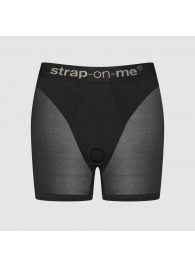 Трусики-шорты для фиксации насадок Strap-on-me Harness Lingerie Halo - size L - Strap-on-me - купить с доставкой в Туле