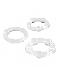 Набор из 3 эрекционных прозрачных колец - Boys of Toys - в Туле купить с доставкой