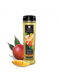 Массажное масло для тела Luscious Mango с ароматом манго - 240 мл. - Shunga - купить с доставкой в Туле