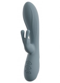 Силиконовый вибратор-кролик VELINA Rabbit Vibrator - 20 см. - Orion