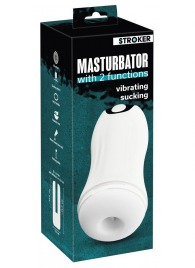 Белый мастурбатор Masturbator with 2 functions - Orion - в Туле купить с доставкой