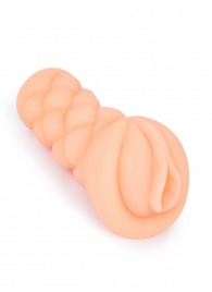 Телесный мастурбатор-вагина с вибропулей и эрекционными кольцами в комплекте - Sexy Girl - в Туле купить с доставкой