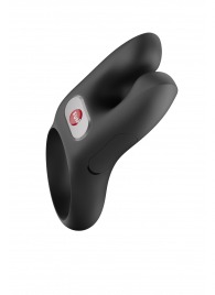 Черное эрекционное виброкольцо Nos - Fun Factory - в Туле купить с доставкой