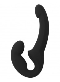 Черный безремневой страпон Share Lite - Fun Factory - купить с доставкой в Туле