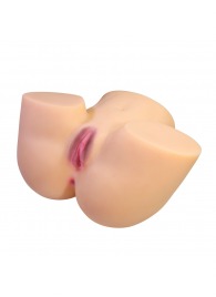 Телесный мастурбатор Liora с 2 любовными тоннелями - Baile - в Туле купить с доставкой