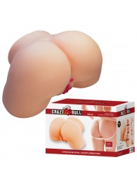 Телесный мастурбатор с 2 любовными отверстиями Olivia - Baile - в Туле купить с доставкой