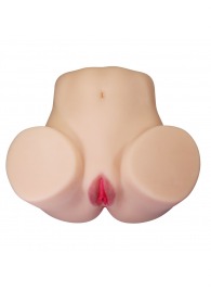 Телесный мастурбатор Julia с 2 любовными каналами - Baile - в Туле купить с доставкой