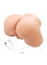 Телесный мастурбатор Olivia с 2 любовными отверстиями - Baile - в Туле купить с доставкой