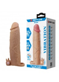 Телесная насадка на пенис Xerxes - 22 см. - Baile - в Туле купить с доставкой