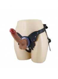 Поясной страпон Wells: трусики в форме бабочки и фаллоимитатор-насадка - Baile - купить с доставкой в Туле