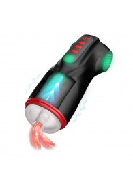 Интерактивный мастурбатор Raven с вакуумом, вибрацией и подсветкой - Shots Media BV - в Туле купить с доставкой