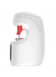 Белый мастурбатор с язычком и возвратно-поступательными движениями - Secwell - в Туле купить с доставкой