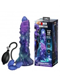 Фиолетовый яйцеродящий фаллоимитатор Duskwalker Sentinal на присоске - 22,4 см. - Baile - купить с доставкой в Туле