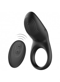 Черное эрекционное виброкольцо с пультом ДУ - Ibiza - в Туле купить с доставкой