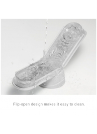Белый мастурбатор FLIP 0 (ZERO) - Tenga - в Туле купить с доставкой