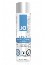 Охлаждающий лубрикант на водной основе JO Personal Lubricant H2O COOLING - 120 мл. - System JO - купить с доставкой в Туле