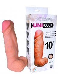 Фаллическая насадка Харнесс UNICOCK 10  - 25 см. - LOVETOY (А-Полимер) - купить с доставкой в Туле