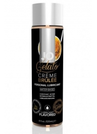 Лубрикант с ароматом крем-брюле JO GELATO CREME BRULEE - 120 мл. - System JO - купить с доставкой в Туле