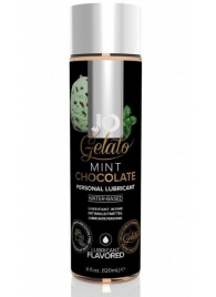 Лубрикант с ароматом мятного шоколада JO GELATO MINT CHOCOLATE - 120 мл. - System JO - купить с доставкой в Туле