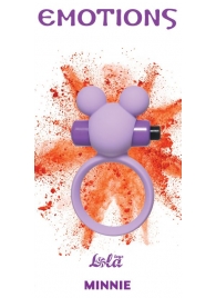Сиреневое эрекционное виброколечко Emotions Minnie - Lola Games - в Туле купить с доставкой