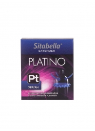 Стимулирующая насадка с усиками и шипиками Platino  Ураган - Sitabella - купить с доставкой в Туле