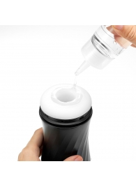 Мастурбатор с регулируемой плотностью обхвата Custom Strength CUP Twist Ripple - Tenga - в Туле купить с доставкой