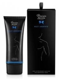 Возбуждающий крем для мужчин Nuit Ardente Creme Performante Plaisirs Secrets - 60 мл. - Plaisir Secret - купить с доставкой в Туле