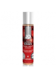 Смазка с ароматом клубники JO Flavored Strawberry Kiss - 30 мл. - System JO - купить с доставкой в Туле