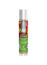 Смазка с ароматом тропических фруктов JO Flavored Tropical Passion - 30 мл. - System JO - купить с доставкой в Туле