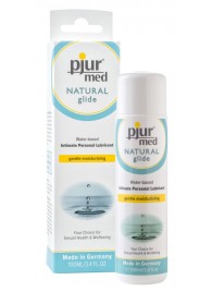 Нейтральный лубрикант на водной основе pjur MED Natural glide - 100 мл. - Pjur - купить с доставкой в Туле