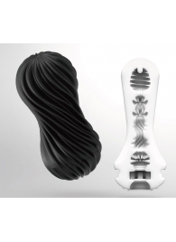 Мастурбатор FLEX Rocky Black с плотным рельефом - Tenga - в Туле купить с доставкой