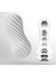 Мастурбатор FLEX Silky White с мягким рельефом - Tenga - в Туле купить с доставкой