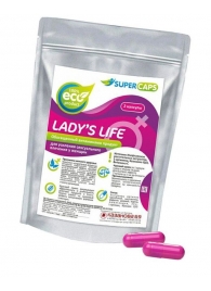 Возбуждающие капсулы Ladys Life - 2 капсулы (0,35 гр.) - SuperCaps - купить с доставкой в Туле