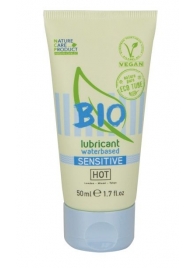 Органический лубрикант для чувствительной кожи Bio Sensitive - 50 мл. - HOT - купить с доставкой в Туле