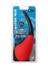 Анальный душ MENZSTUFF 310ML ANAL DOUCHE RED/BLACK - Dream Toys - купить с доставкой в Туле