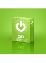 Цветные ароматизированные презервативы ON) Fruit   Color - 3 шт. - ON) - купить с доставкой в Туле