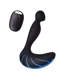 Чёрно-синий массажер простаты Erotist Third - Erotist Adult Toys - в Туле купить с доставкой