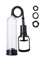 Вакуумная помпа A-toys с уплотнителем и эрекционными кольцами - A-toys - в Туле купить с доставкой