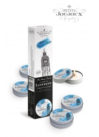 Набор из 5 свечей Petits Joujoux London с ароматом ревеня, амбры и чёрной смородины - MyStim - купить с доставкой в Туле