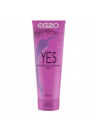 Согревающий лубрикант на водной основе Egzo Yes - 50 мл. - EGZO - купить с доставкой в Туле