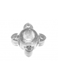 Прозрачное эрекционное кольцо Rings Screw - Lola Games - в Туле купить с доставкой