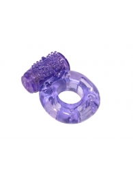 Фиолетовое эрекционное кольцо с вибрацией Rings Axle-pin - Lola Games - в Туле купить с доставкой
