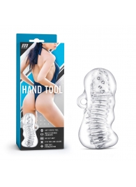 Прозрачный мастурбатор M for Men Hand Tool - Blush Novelties - в Туле купить с доставкой