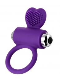 Фиолетовое виброкольцо с ресничками JOS PERY - JOS - в Туле купить с доставкой