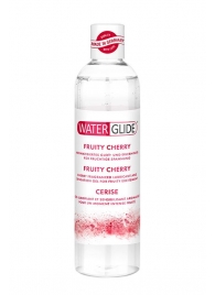 Лубрикант на водной основе с ароматом вишни FRUITY CHERRY - 300 мл. - Waterglide - купить с доставкой в Туле