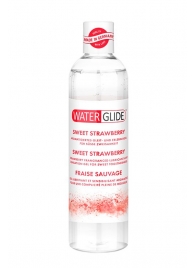Лубрикант на водной основе с ароматом клубники SWEET STRAWBERRY - 300 мл. - Waterglide - купить с доставкой в Туле