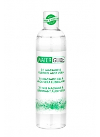 Гель-смазка 2-в-1 MASSAGE   LUBRICANT ALOE VERA - 300 мл. - Waterglide - купить с доставкой в Туле