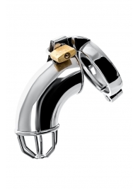 Серебристый мужской пояс верности TOYFA Metal - ToyFa - купить с доставкой в Туле