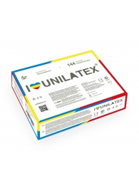 Разноцветные ароматизированные презервативы Unilatex Multifruits - 144 шт. - Unilatex - купить с доставкой в Туле
